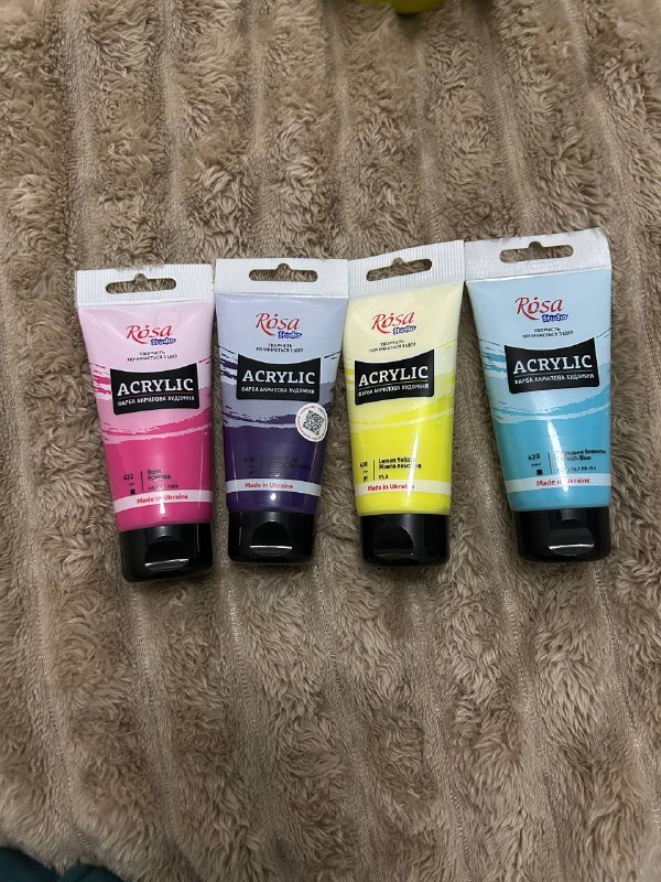 Акриловые краски 75мл