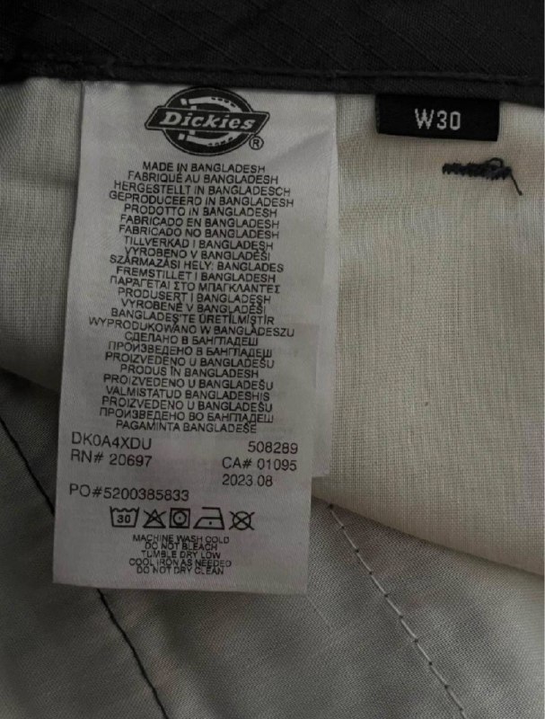 Dickies мужские штаны Medium новые оригинал 4