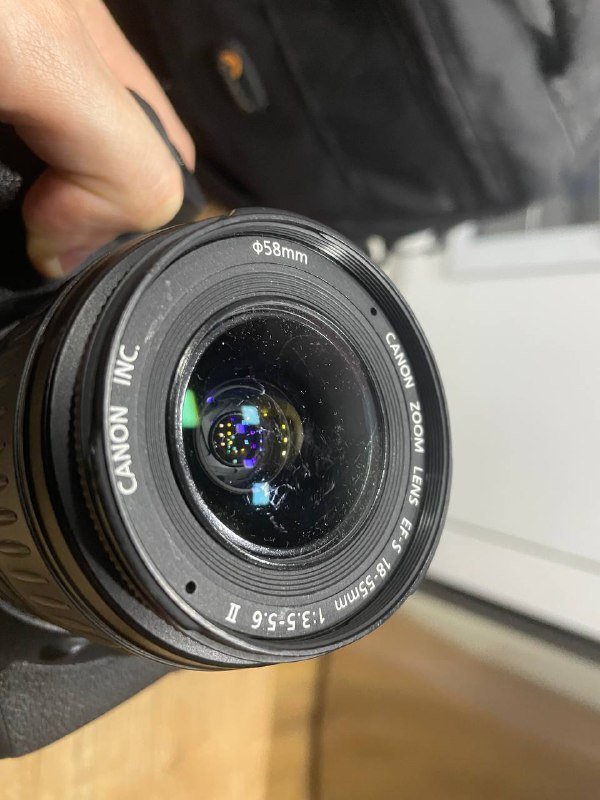 Камера Canon 7D Mark I, объектив Canon EF-S 18–55, аксессуары 5