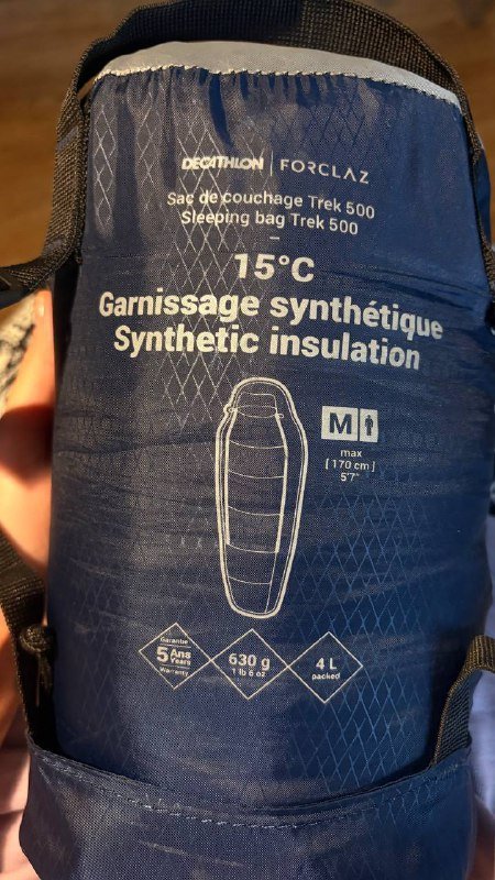 Спальный мешок-кокон FORCLAZ MT500 15°C Polyester 4