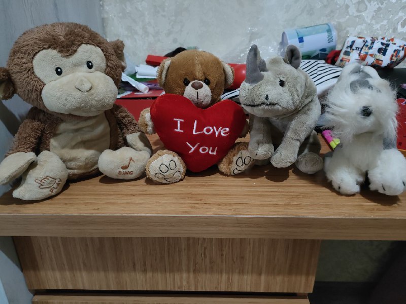 Plush toys, Knuckles doll, dog plush, bunny plush 9