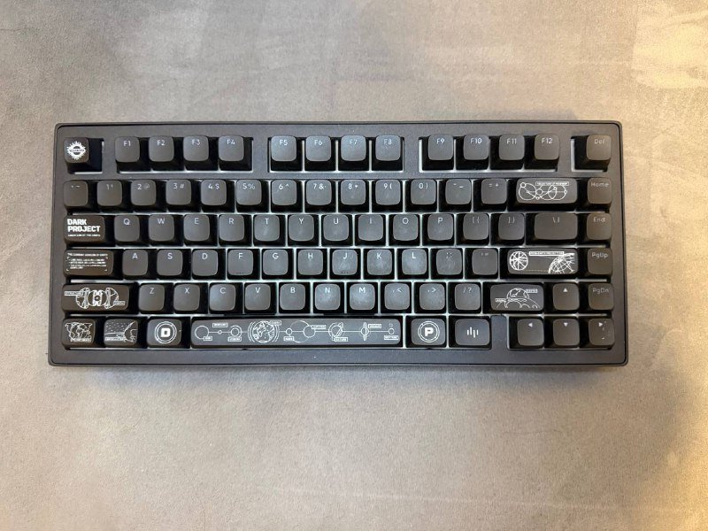 Dark Project ALU Terra Nova Black беспроводная клавиатура 2
