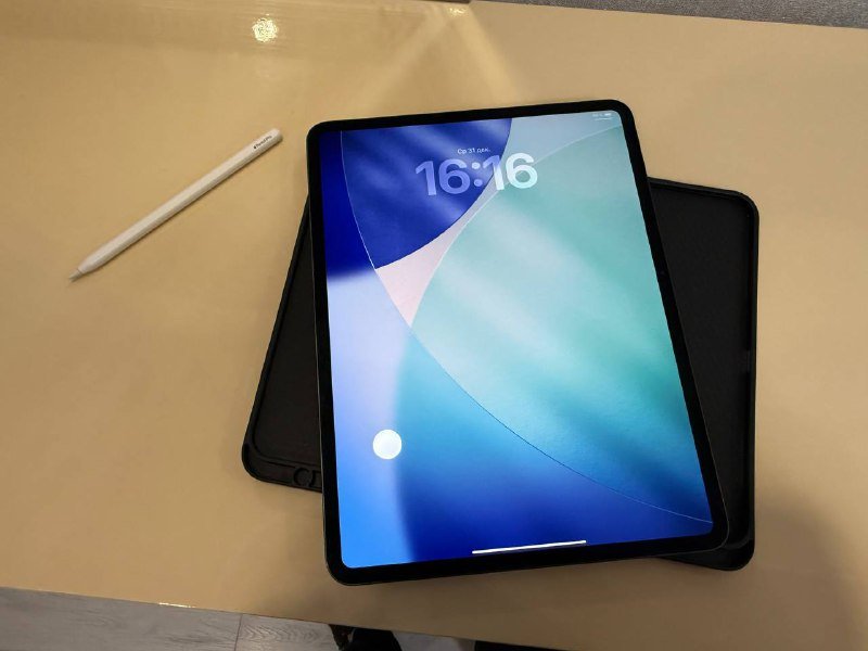 iPad Pro 13 М4 с чехлом и Apple Pencil Pro 4