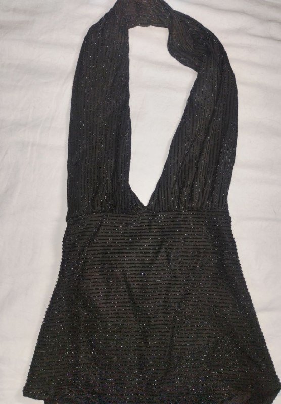 топ с открытой спиной боди XS-S