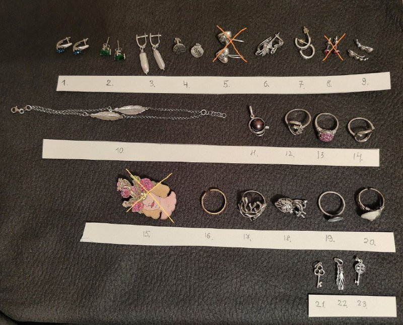 Серебряные и бижутерные украшения