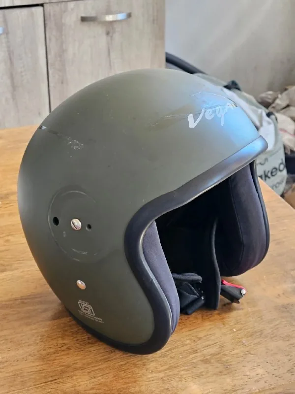 Vega branded helmet