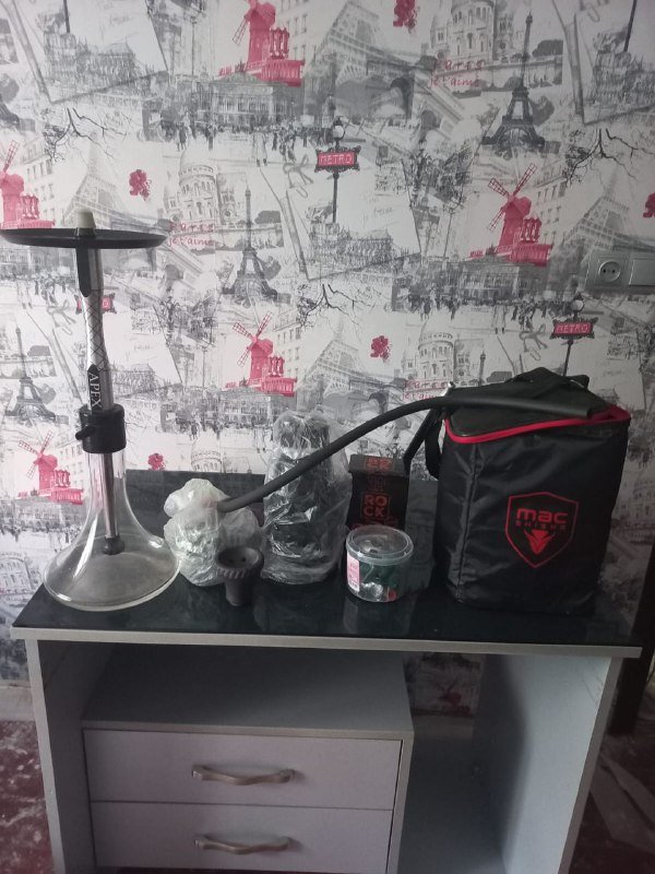 Фирменный кальян с комплектом и кейсом