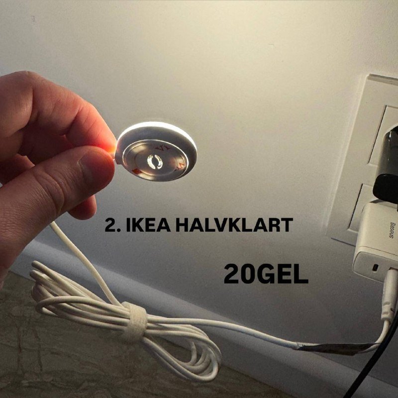 Светильники IKEA JANSJÖ, HALVKLART, OLEBY 4