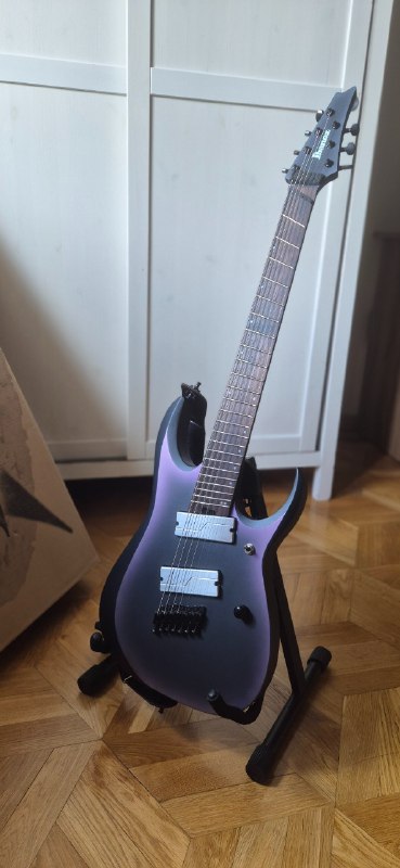 Гитара IBANEZ RGD71ALMS 7 струн, зарядное, ремень