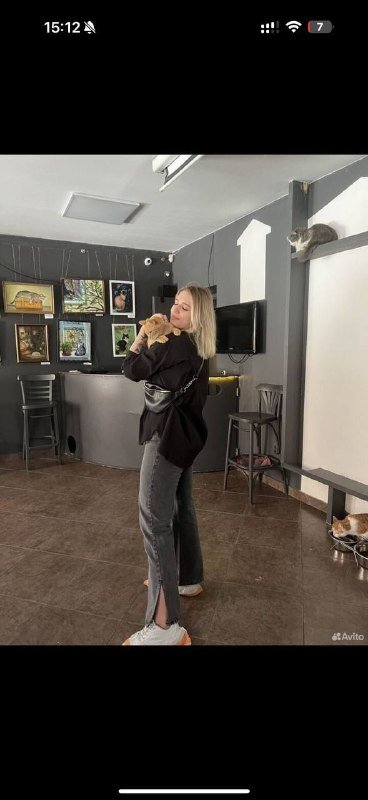 Широкие джинсы лайм boot cut 44 размер 6