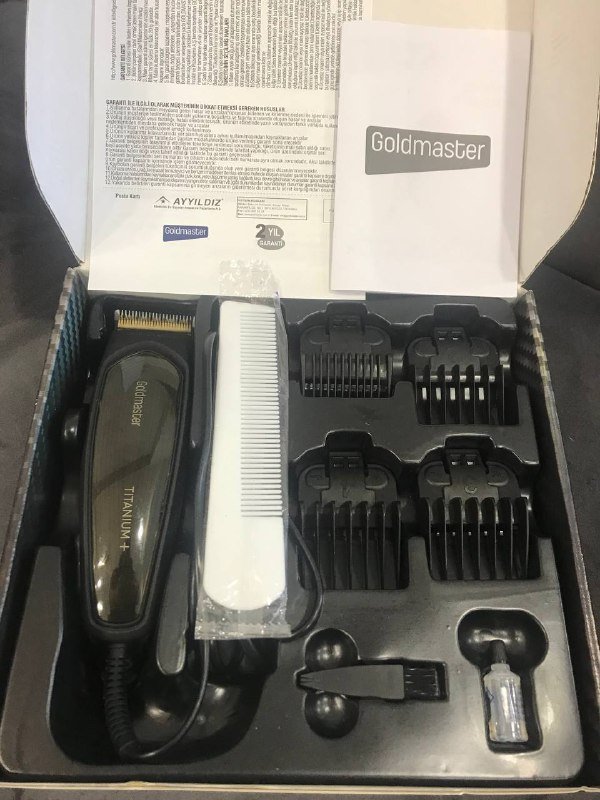 Машинка для стрижки Goldmaster Titanyum 4