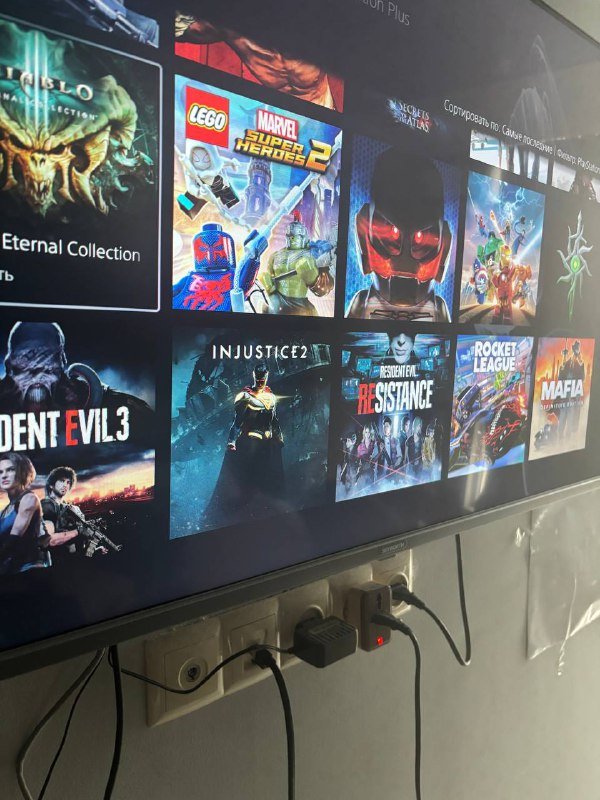 PlayStation с дисководом с аккаунтом и играми 4