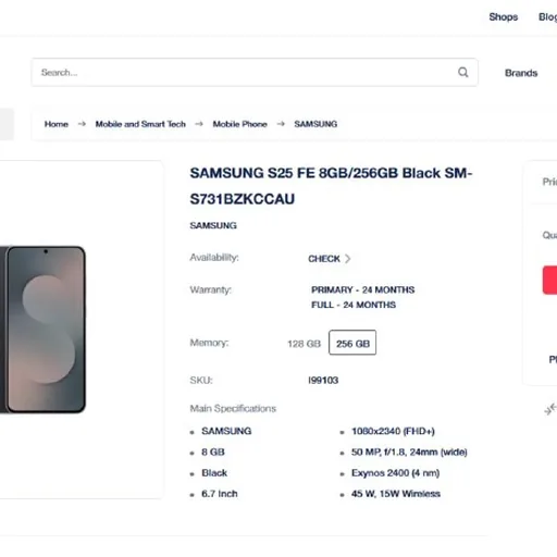 Samsung Galaxy S25 FE, Samsung Galaxy Buds 3 FE