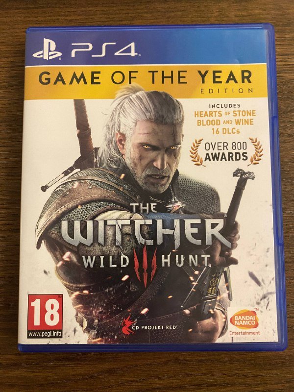 Игра Ведьмак 3 Дикая охота PS4 диск