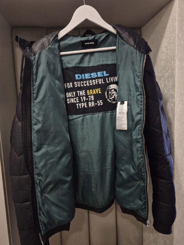 Куртки Diesel размер L - XL, кожаные кеды Diesel размер 43, куртка Gipsy кожаная 2XL - 3XL 5
