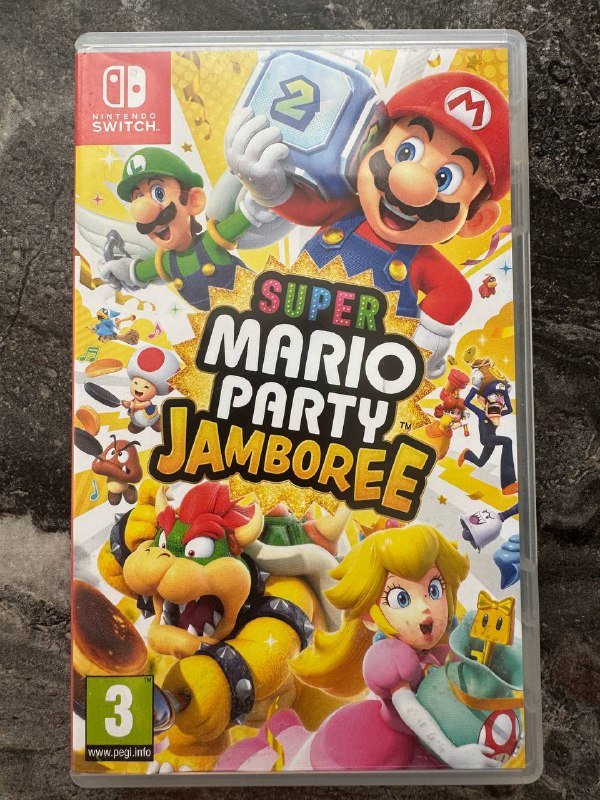 Картриджи для Nintendo Switch Super Mario Party, Luigi’s Mansion 3, Octapath Traveler 2, Super Mario Bros Wonder 2