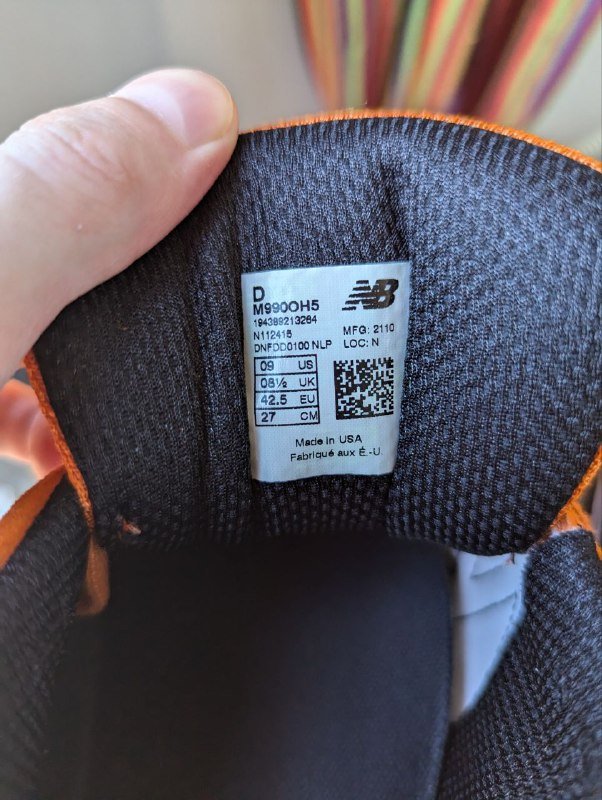 Кроссовки New Balance 990v5 6