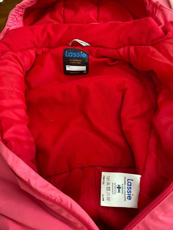 Комбинезон детский зимний розовый 2