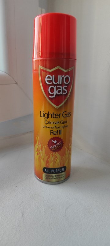 Euro Gas Lighter Gas Refill