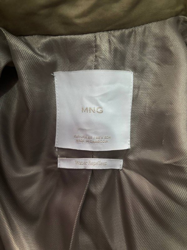 женский тренч S-M 2