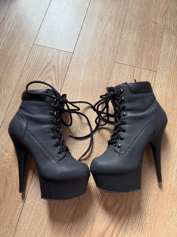 Черные женские ботильоны Pleasers размер 38