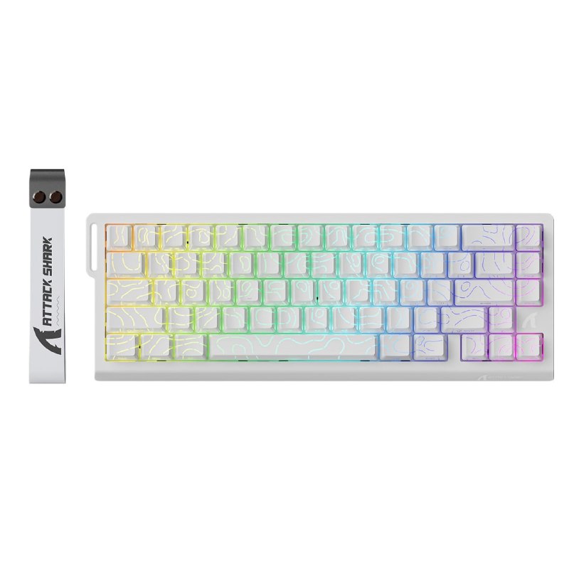 ATTACK SHARK X68 HE Rapid Trigger Mechanical Gaming Keyboard