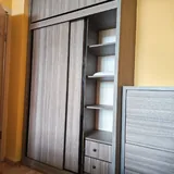 Кровать, шкаф, тумбочки, комод 1