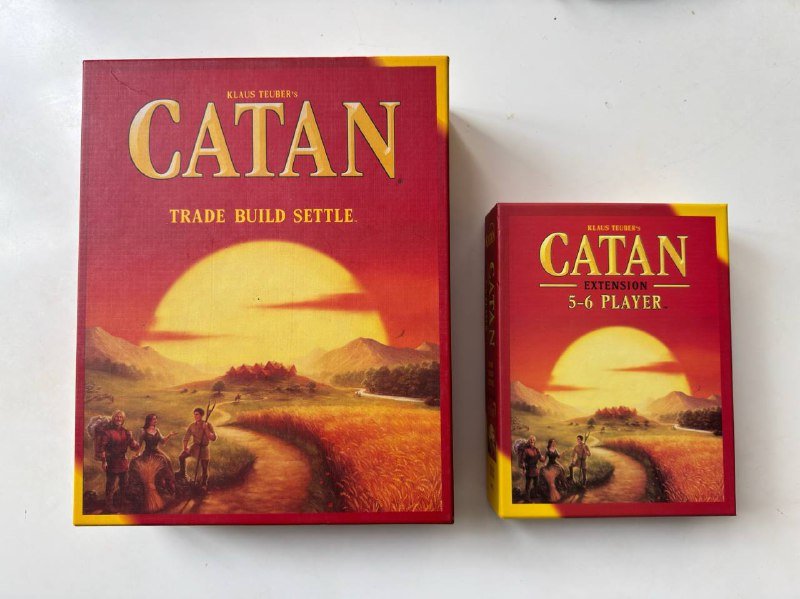 Настольная игра Catan с дополнением