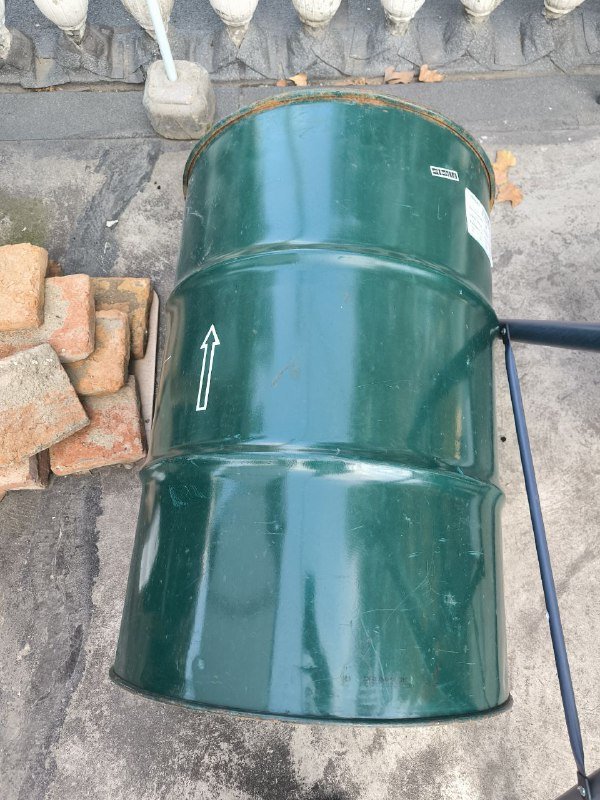 Бочка, уличный стол и кресла комплект