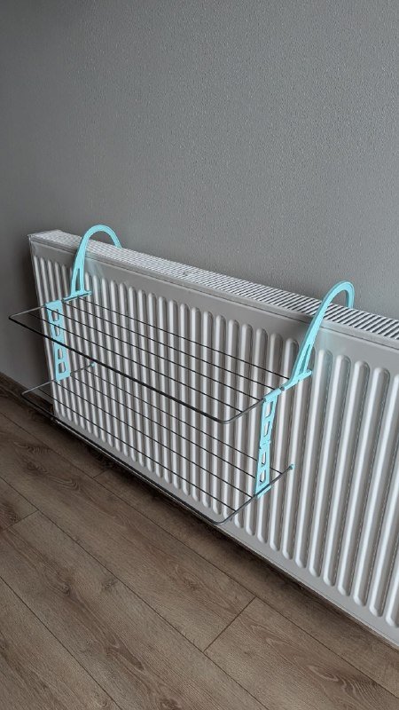 Навесная сушилка для белья на радиатор 2 уровня
