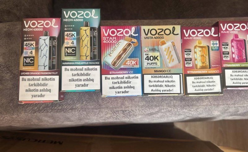 VOZOL электронные сигареты разные вкусы