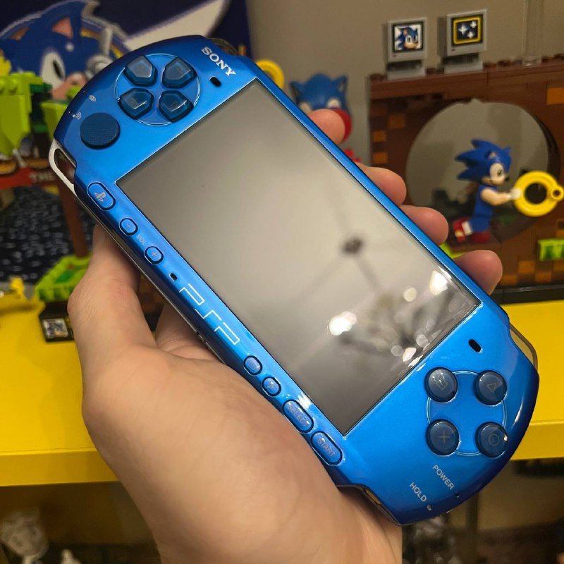 PSP 3000 Radiant Blue портативная ретро консоль 3