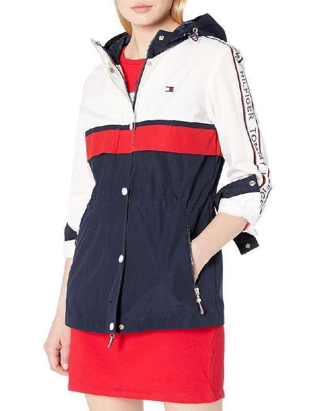 Ветровка Tommy Hilfiger с капюшоном, размер L 10