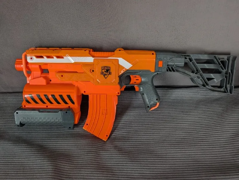 Nerf, плюшевый слоник, трактор, пазлы, сортеры 1