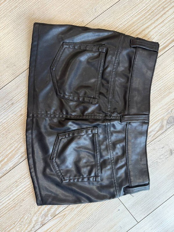 Юбка под кожу H&M 2