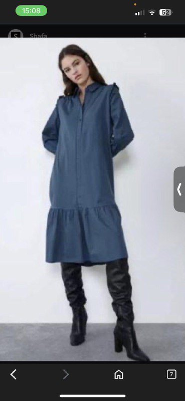 Платье Zara, Бижутерия, Гранат, Браслеты, Лоферы 37 размер 2