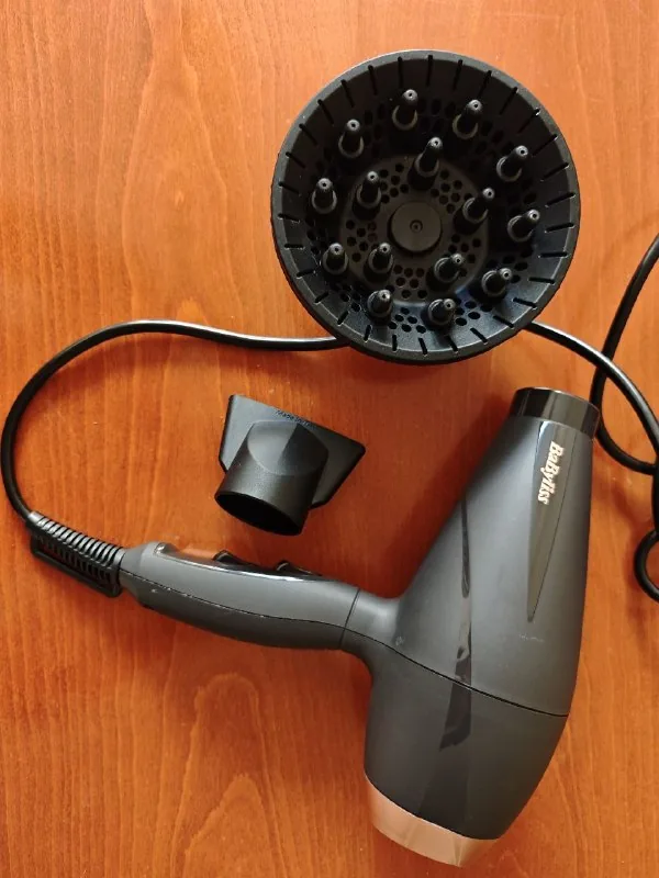 Фен Babyliss 6709DE, бигуди, колонка Uniscend 1