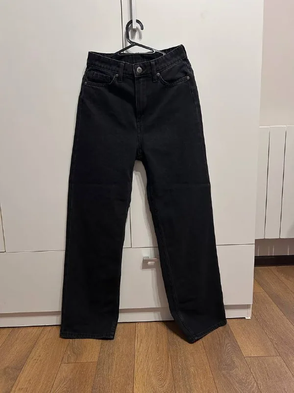 Прямые джинсы H&M, джинсы Bershka 1