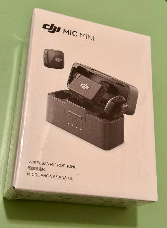 DJI MIC MINI 2 TX, RX, Charging Case Grey