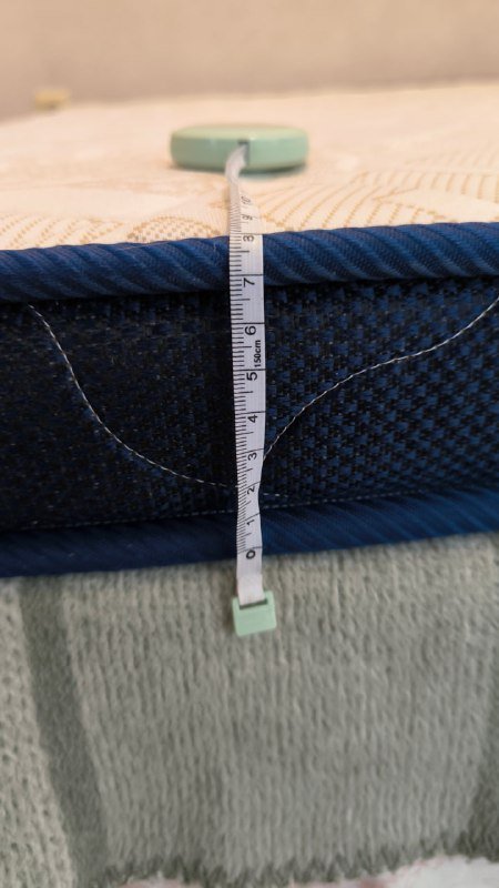 Матрас с топпером 190x140 2