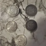 Антикварные серебряные монеты 4