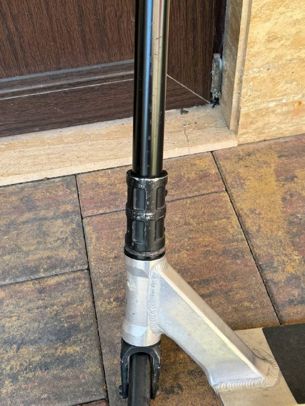 Руль, доска, вилка, колёса, грипсы для трюкового самоката 5