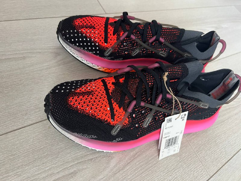 Adidas 4D Fusio Black Pink 42 размер 7