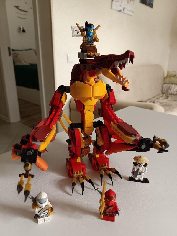 Lego NINJAGO Fire Dragon Attack набор