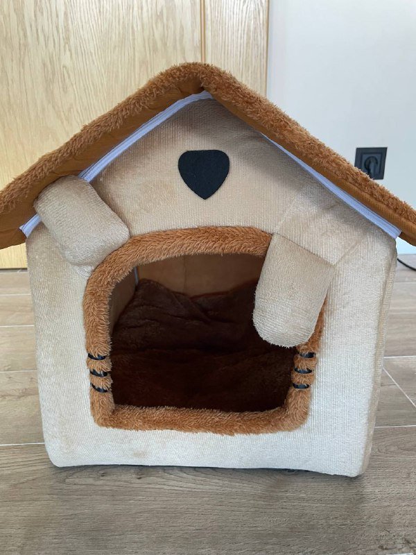 Мягкий домик для небольших собак 2