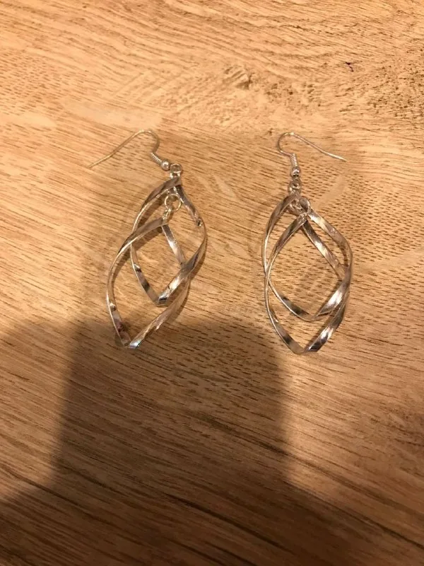 Серьги, серебро
