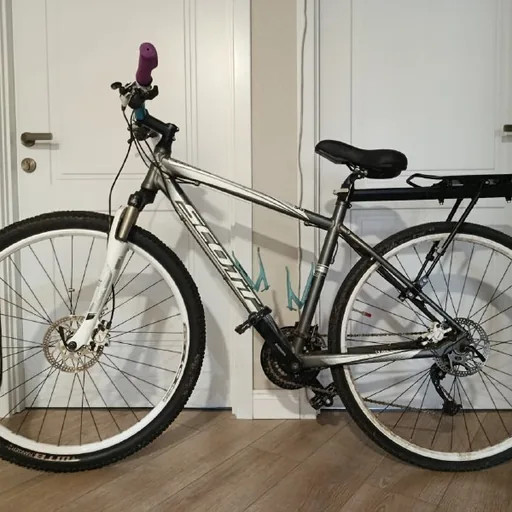 Велосипед Scott Sportster 30, палатка Naturehike, спальник Naturehike, газовый баллон Kovea