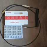 Gateron G Pro 3.0 silver switches, aviator PVC cable 1