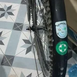 Немецкий велосипед Shimano, перекрашен в черный 2