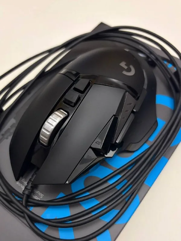 Проводная мышка Logitech G502 Hero, беспроводная Logitech G305 1